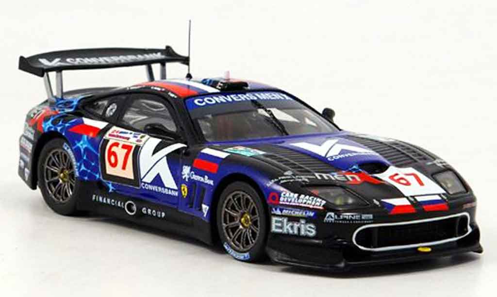 Ferrari 550 Maranello 1/43 IXO Maranello no.67 le mans 2006 modelauto