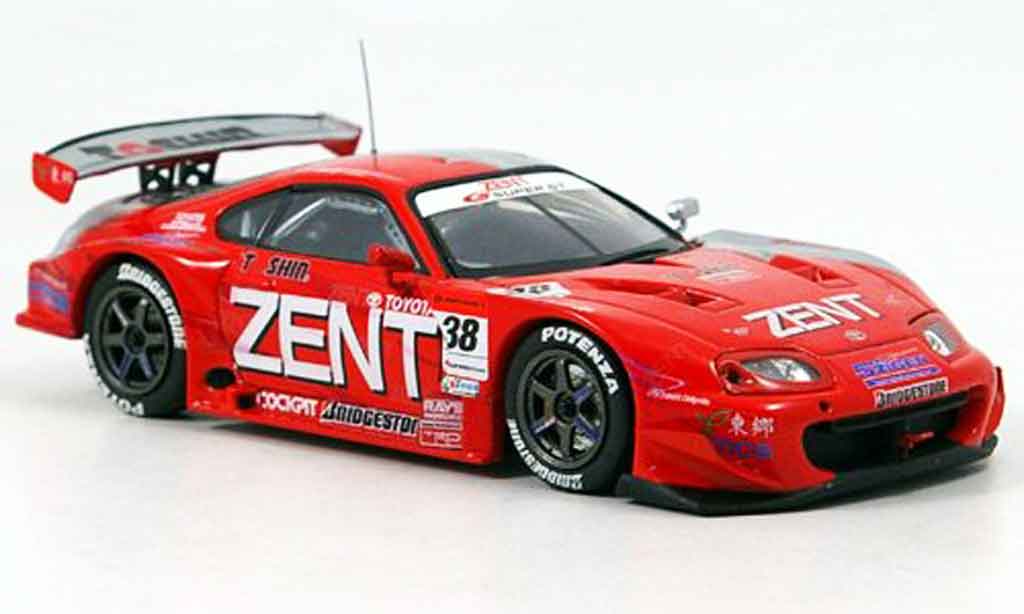Toyota Supra 1/43 Ebbro zent cerumo no.38 2005 modelauto