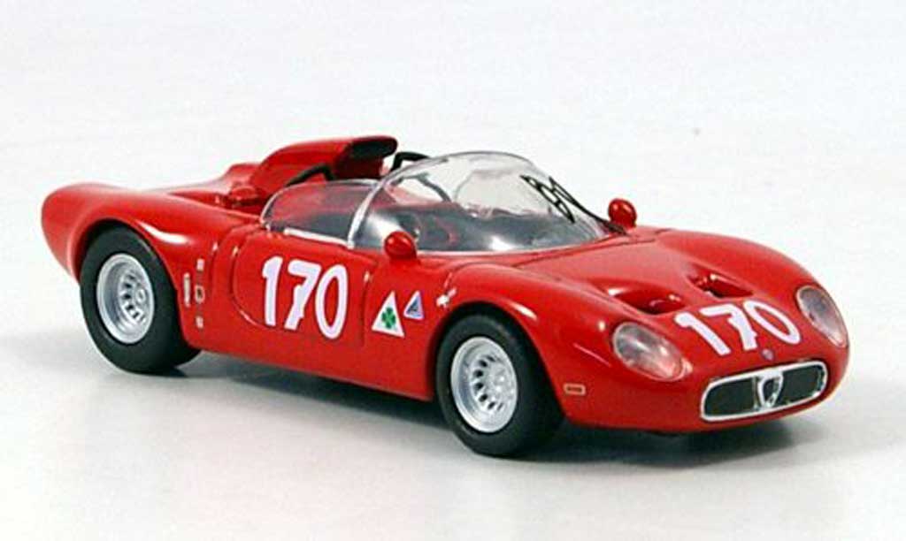 Alfa Romeo 33.2 1967 1/43 M4 1967 Fleron No.170 Targa Florio modelauto