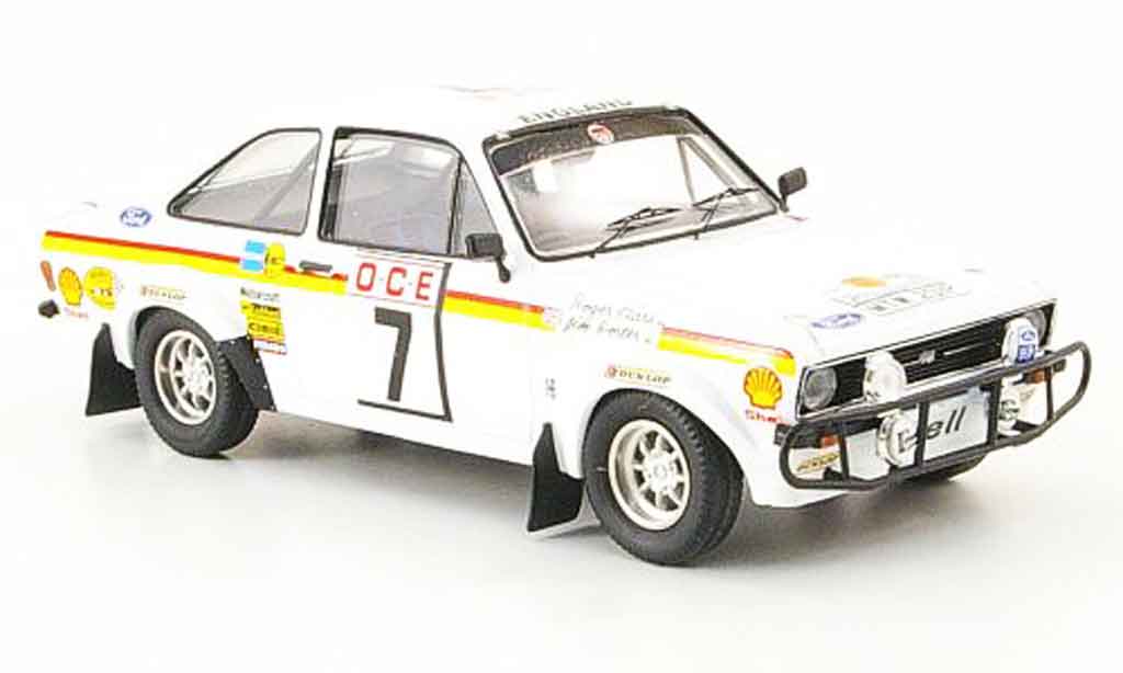 Ford Escort MK2 1/43 Trofeu MK2 Clark Rally Marokko 1976 modelauto
