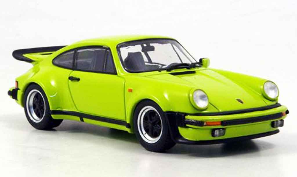 Porsche 930 Turbo 1/43 Ebbro Turbo Turbo grun 1977 modelauto