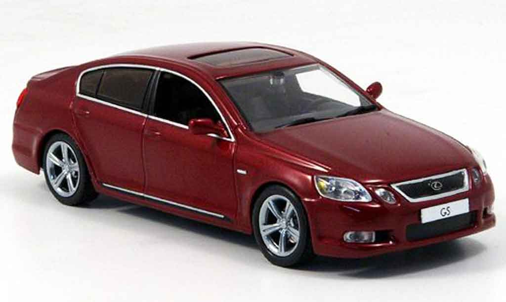 Lexus GS 430 1/43 J Collection 430 rood 2006 modelauto