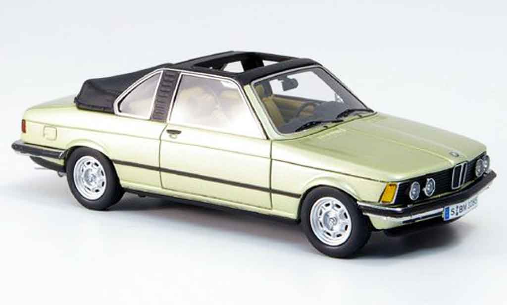 Bmw 323 1/43 Neo (E21) Baur Cabrio 1979 modelauto