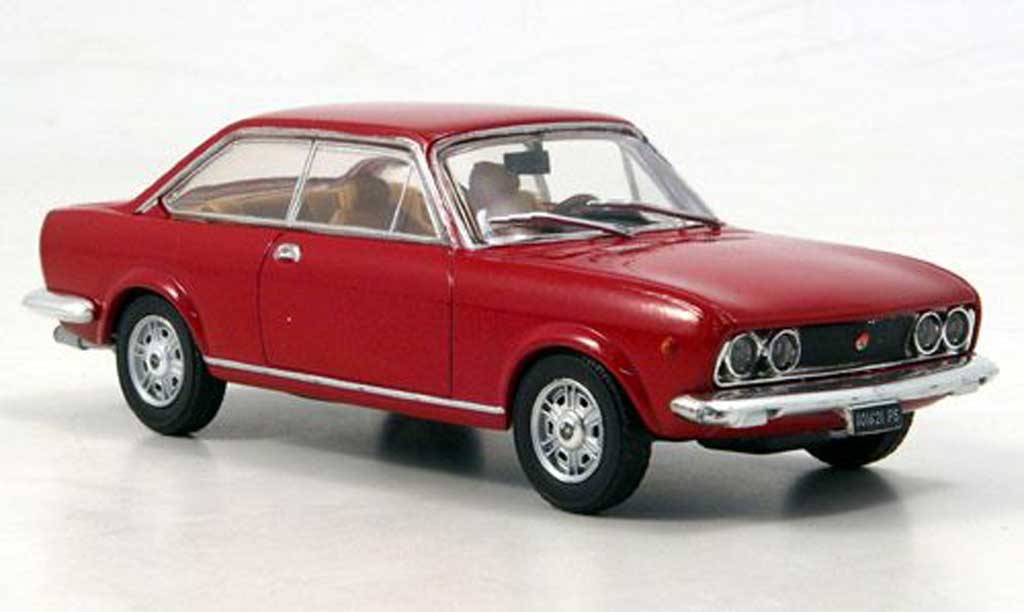 Fiat 124 1/43 Starline Sport Coupe rood 1969 modelauto