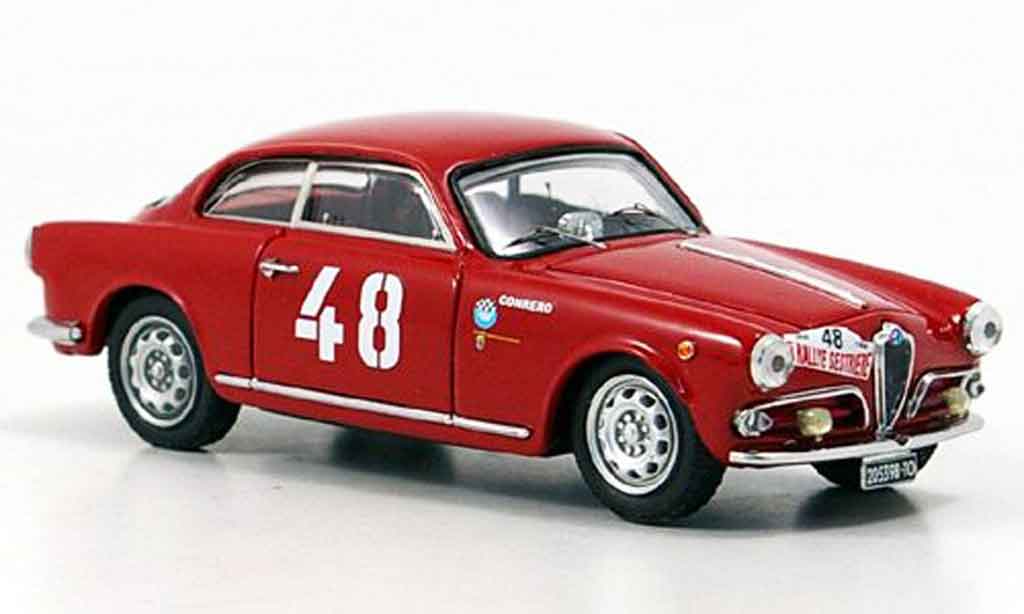 Alfa Romeo Giulietta 1/43 Bang v.rallu modelauto