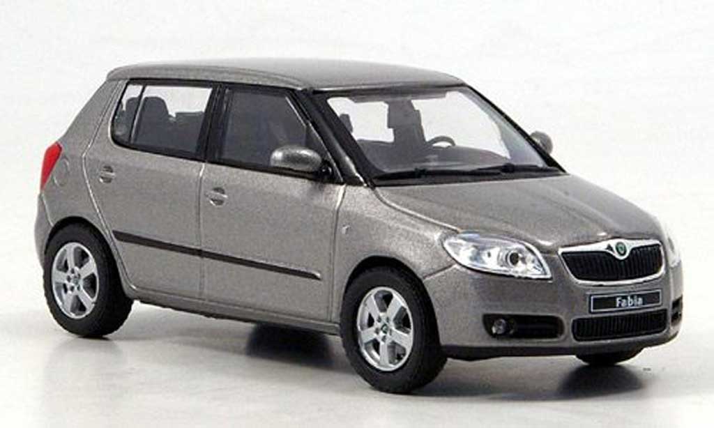 Skoda Fabia II 1/43 Abrex II beige 2006 modelauto