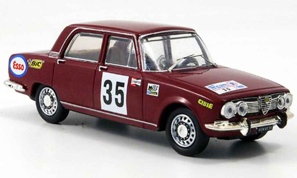 Alfa Romeo 1750 1/43 M4 sedan no.35 tour de france 1969 modelauto
