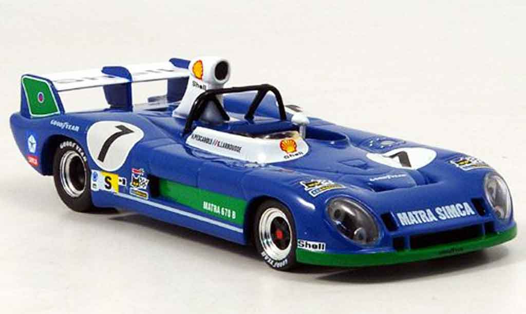 Matra MS670B 1/43 IXO No.7 Sieger Le Mans Pescarolo Larrousse 1974 modelauto