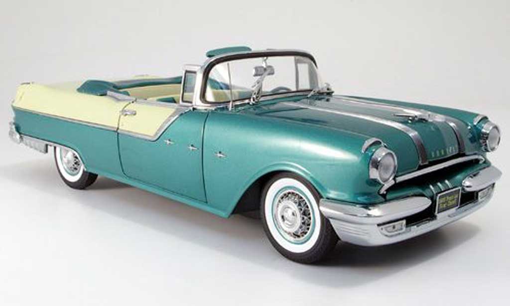 Pontiac Star Chief 1/18 Sun Star grun wit 1955 modelauto