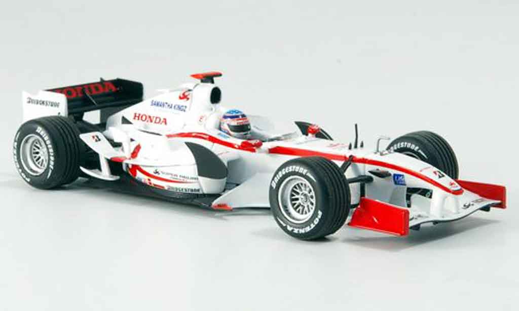 Honda F1 1/43 Minichamps Super Aguri SA05 SA T. Sato GP Bahrain 2006 modelauto