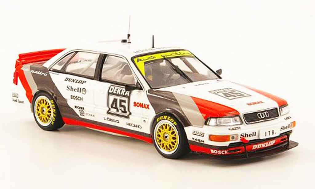 Audi V8 Quattro 1/43 Minichamps Quattro No.45 F.Biela Team AZR DTM 1991 modelauto