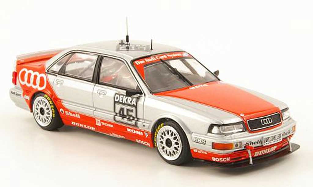 Audi V8 1/43 Minichamps No.45 H.Haupt Team SMS DTM 1992 modelauto