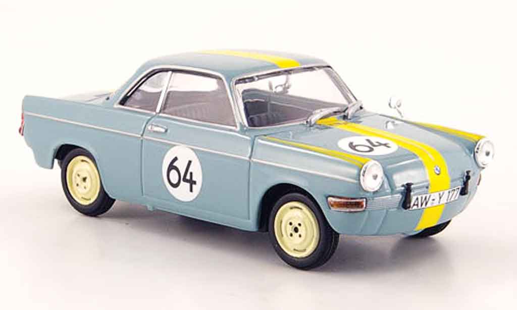 Bmw 700 1/43 Minichamps Sport No.64 Martini 12H Nurburgring 1961 modelauto