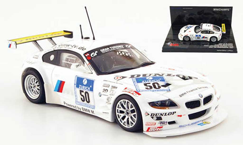 Bmw Z4 E85 1/43 Minichamps E85 M Coupe No.50 Schubert Racing 24h ADAC 2007 modelauto