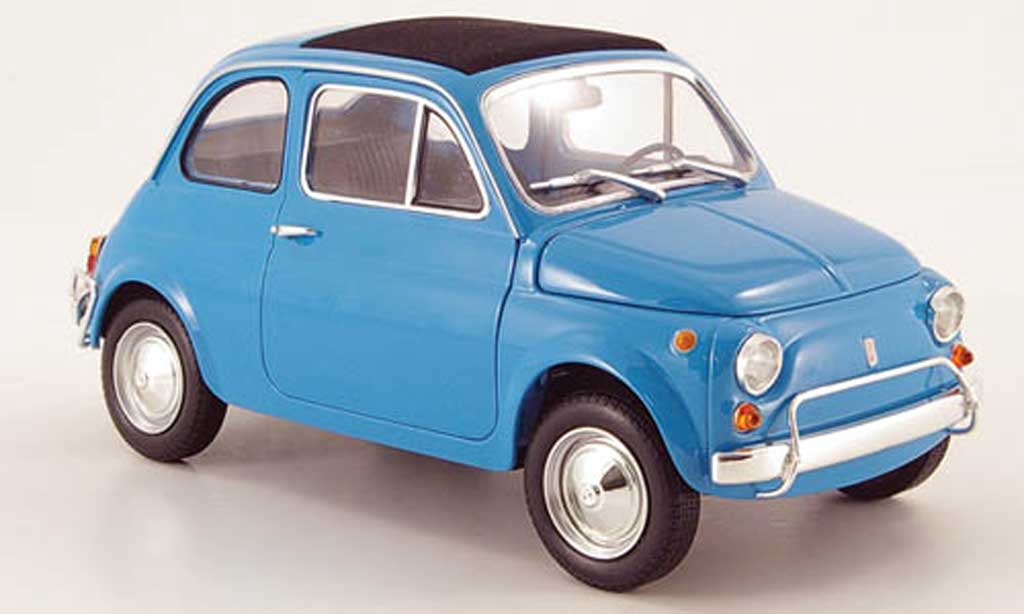 Fiat 500 L 1/18 Minichamps L blauw 1968 modelauto