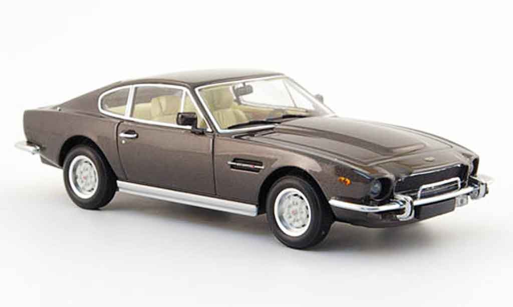 Aston Martin V8 Vantage 1/43 Minichamps Vantage coupe grijs 1987 modelauto
