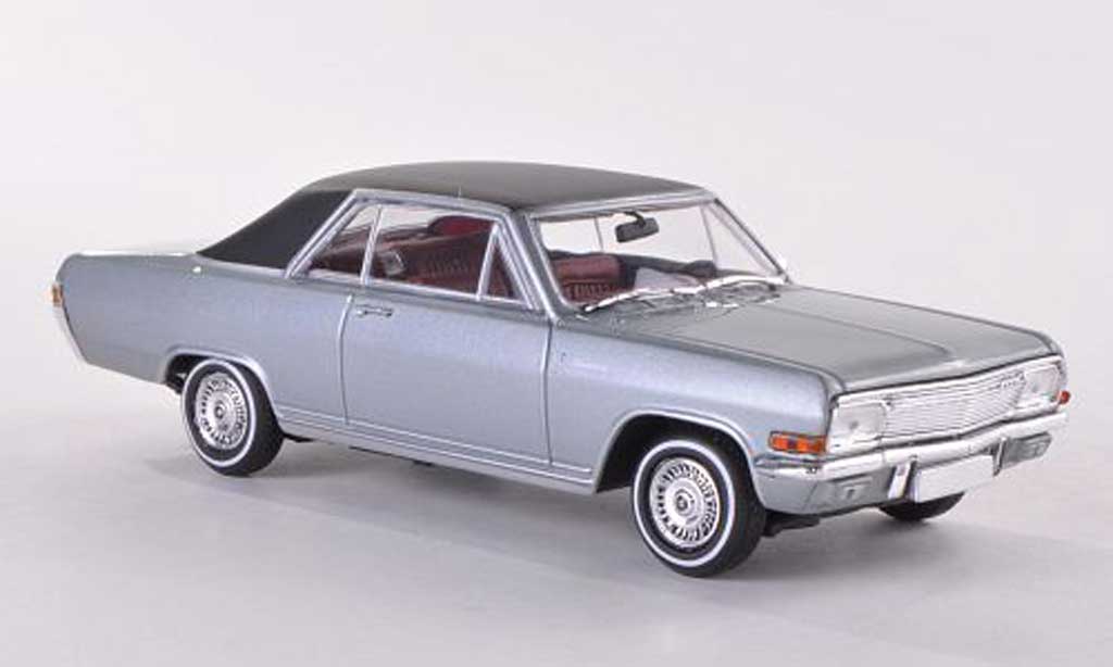 Opel Diplomat 1/43 Minichamps A V8 Coupe grijs/zwart 1965 modelauto