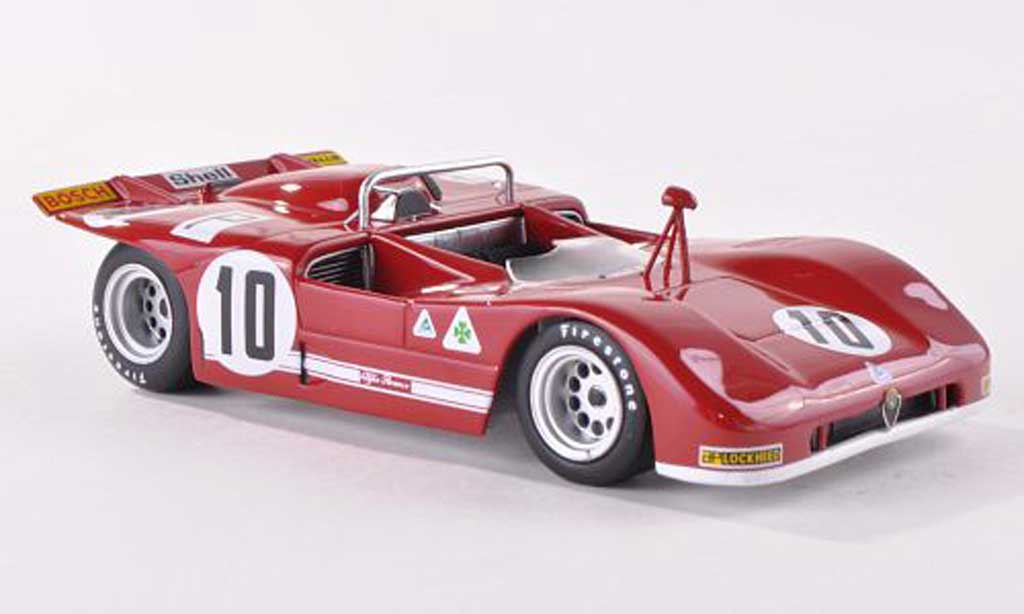 Alfa Romeo T33 1/43 Minichamps /3 No.10 ADAC 1000 Km Nurburgring 1971 Stommelen/Galli modelauto