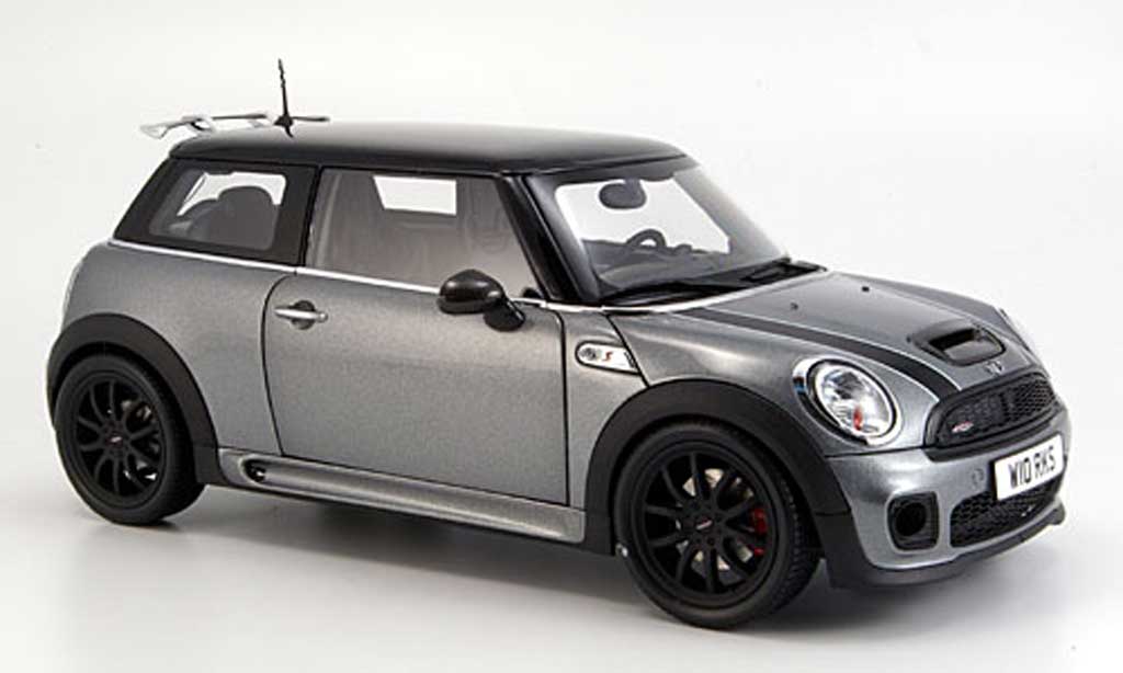 Mini Cooper JCW 1/18 Kyosho JCW r56 grijs modelauto