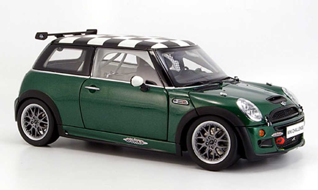 Mini Cooper JCW 1/18 Kyosho JCW challenge grun modelauto