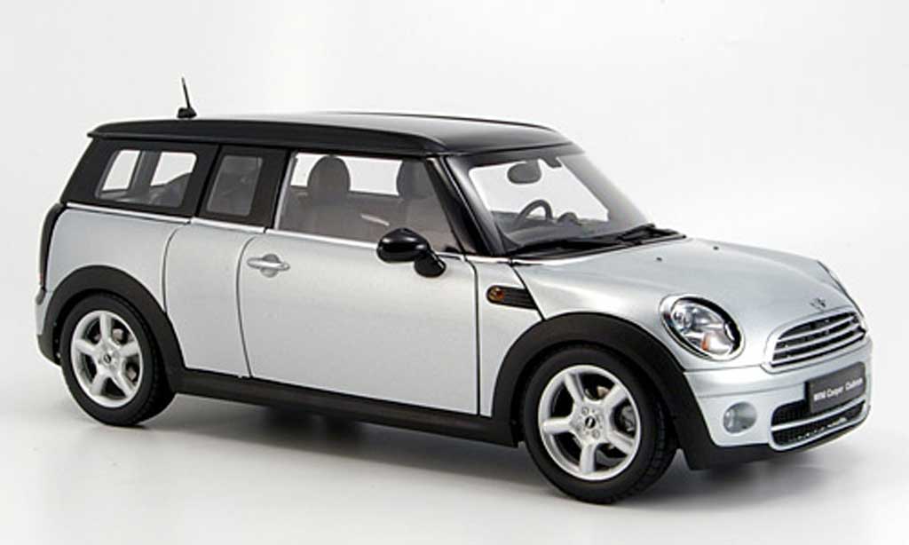 Mini Clubman 1/18 Kyosho r55 grijs clair modelauto
