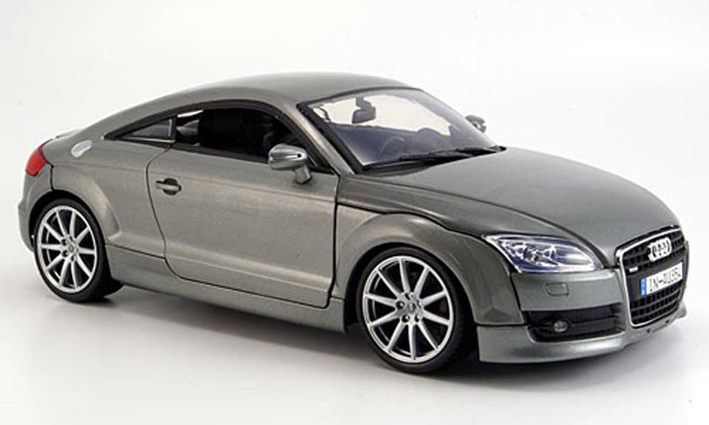 Audi TT coupe 1/18 Motormax coupe grijs 2007 modelauto
