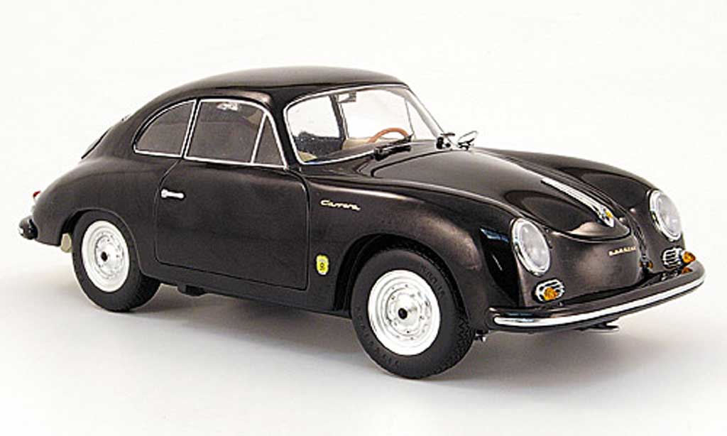 Porsche 356 1955 1/18 Schuco 1955 A coupe zwart modelauto