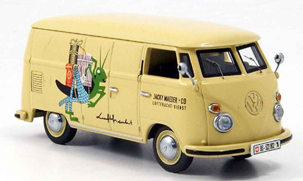 Volkswagen Combi 1/43 Schuco t 1 kasten jacky maeder luftfracht modelauto