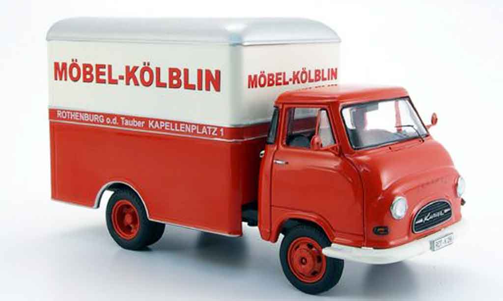 Hanomag Kurier 1/43 Schuco Mobel Kolblin Bestelwagen modelauto