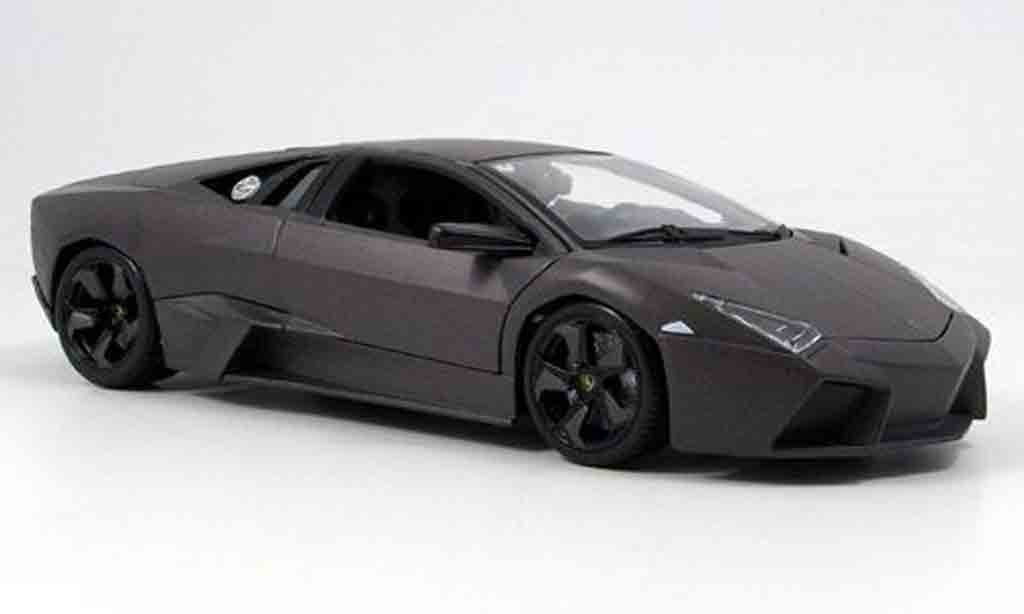 Lamborghini Murcielago Reventon 1/18 Burago Reventon grijs 2007 modelauto