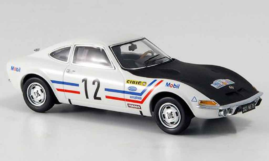 Opel GT 1/43 Schuco no.12 greder racing 1969 modelauto