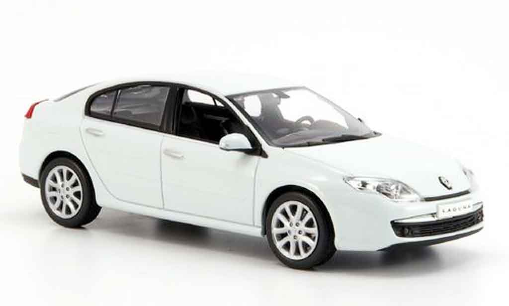 Renault Laguna 1/43 Norev wit 2007 modelauto