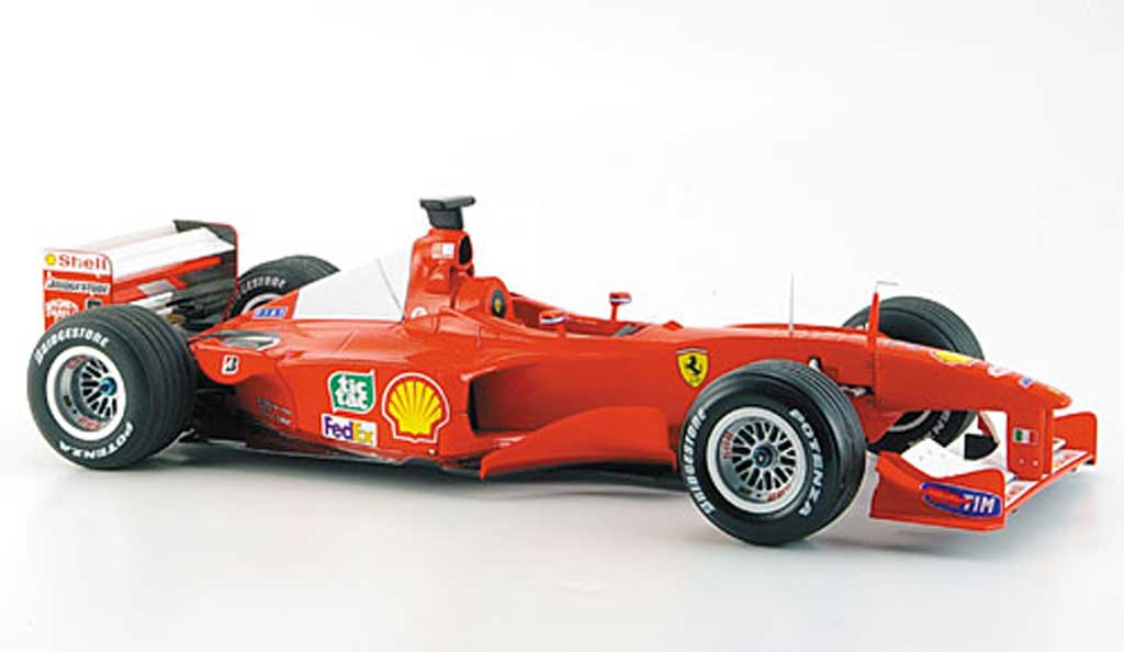 Ferrari F1 F2000 1/18 Hot Wheels Elite F2000 m. schumacher no.3 gp japan modelauto