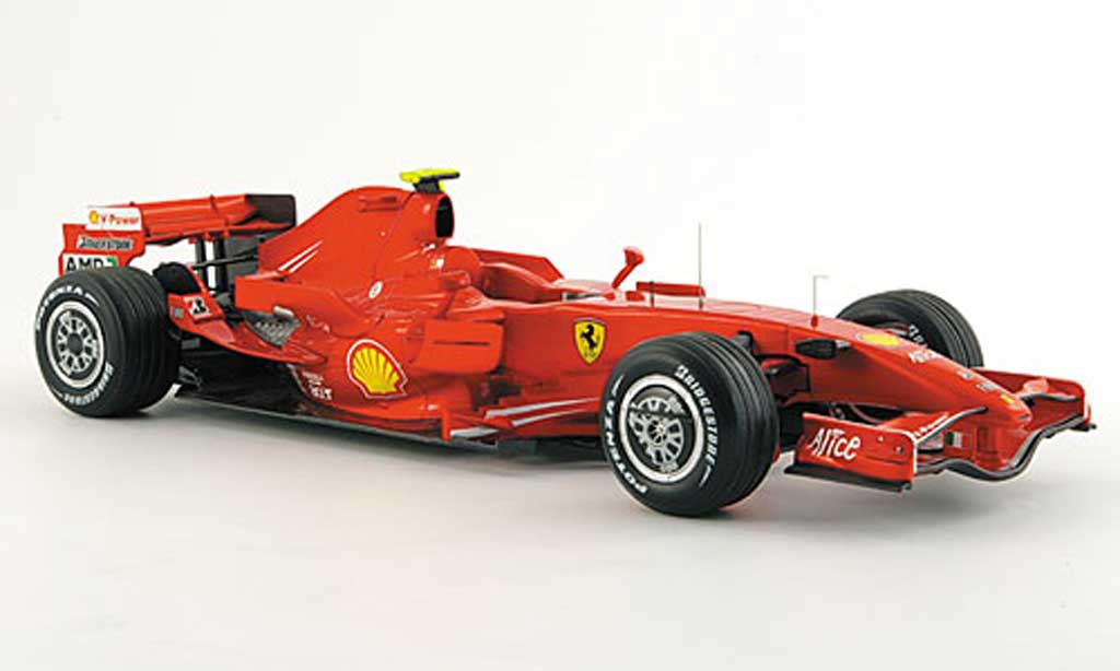 Ferrari F1 1/18 Hot Wheels Elite F2007 M. Schumacher Barcelona Test Version modelauto