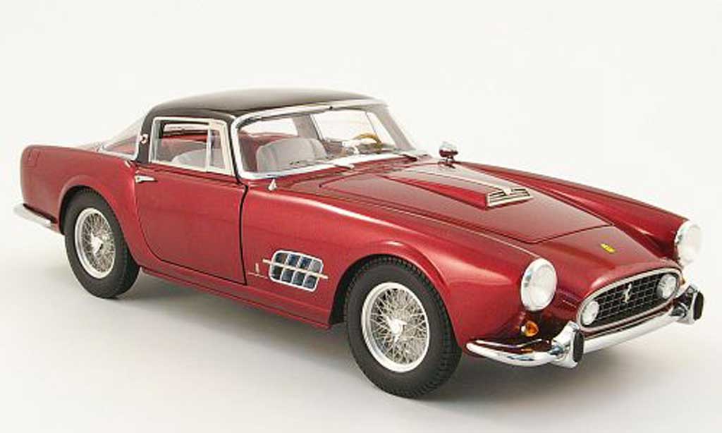 Ferrari 410 1/18 Hot Wheels Elite superamerica rood elite special ed. modelauto