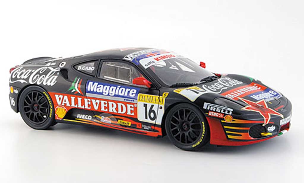 Ferrari F430 Challenge 1/18 Hot Wheels Challenge no.16 d.caso coca-cola 2007 modelauto
