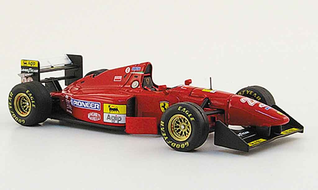 Ferrari 412 1/43 Hot Wheels Elite t 1b no.28 g.berger sieger hockenheim 1994 modelauto