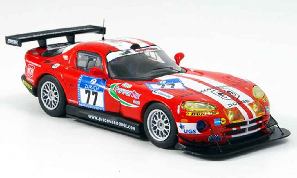 Dodge Viper GTS R 1/43 IXO GTS R No.77 Nurburgring 2005 modelauto