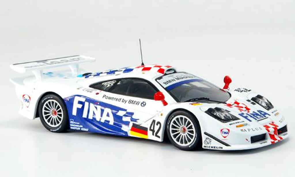 McLaren F1 1/43 IXO GTR No.42 FINA Le Mans 1997 modelauto
