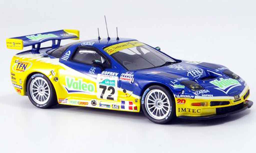 Chevrolet Corvette C6 1/43 IXO C6 R No.72 Valeo Le Mans 2006 modelauto