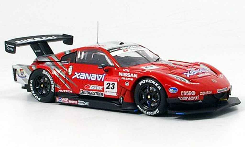 Nissan 350Z 1/43 Ebbro Fairlady Z SGT Xanavi 2007 modelauto
