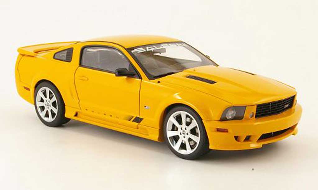 Ford Mustang Saleen 1/18 Autoart Saleen s281 oranje modelauto