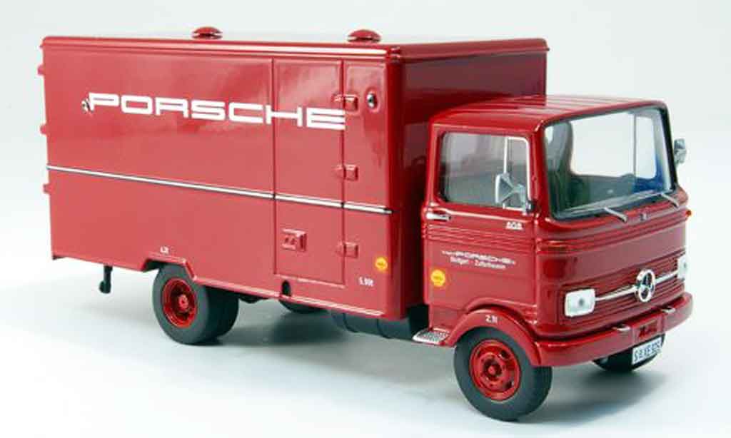Mercedes LP 608 1/43 Premium Cls Renndienst Koffer LKW modelauto