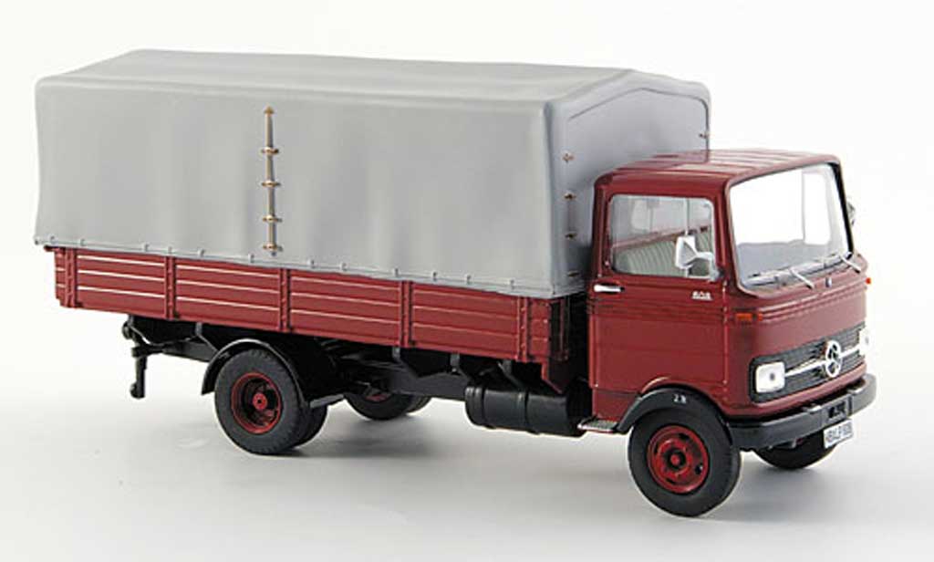 Mercedes LP 608 1/43 Premium ClassiXXs Pritsche rood modelauto