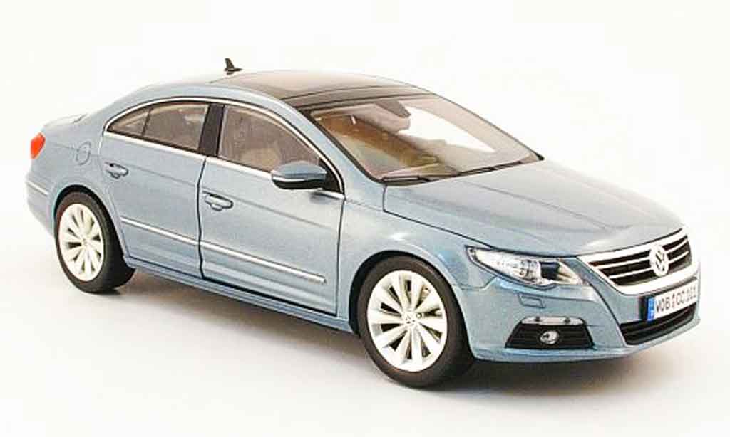 Volkswagen Passat 1/18 Norev cc blauw ciel metallic 2008 modelauto