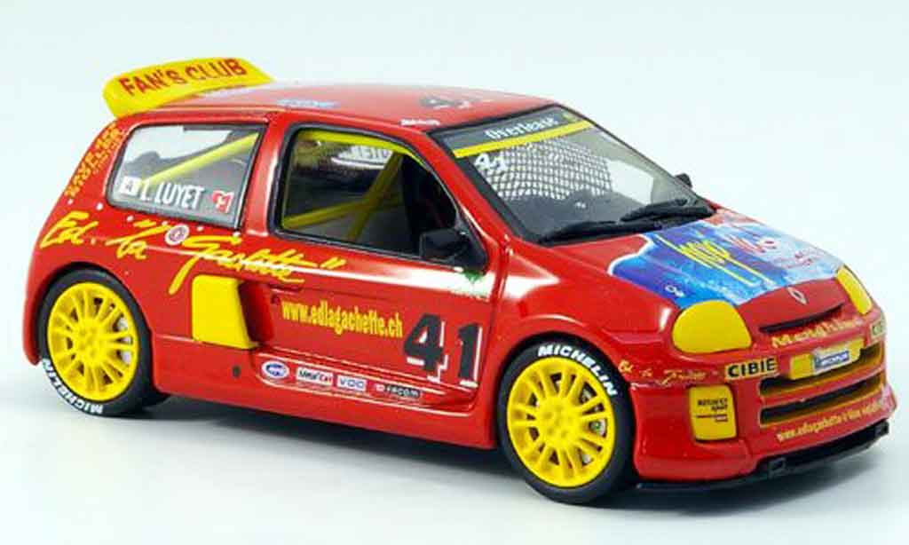 Renault Clio V6 1/43 Eagle V6 sport no.41 clio trophy 2000 modelauto