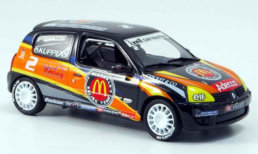 Renault Clio Cup 1/43 Eagle Cup sport no.2 mcdonald 2001 modelauto