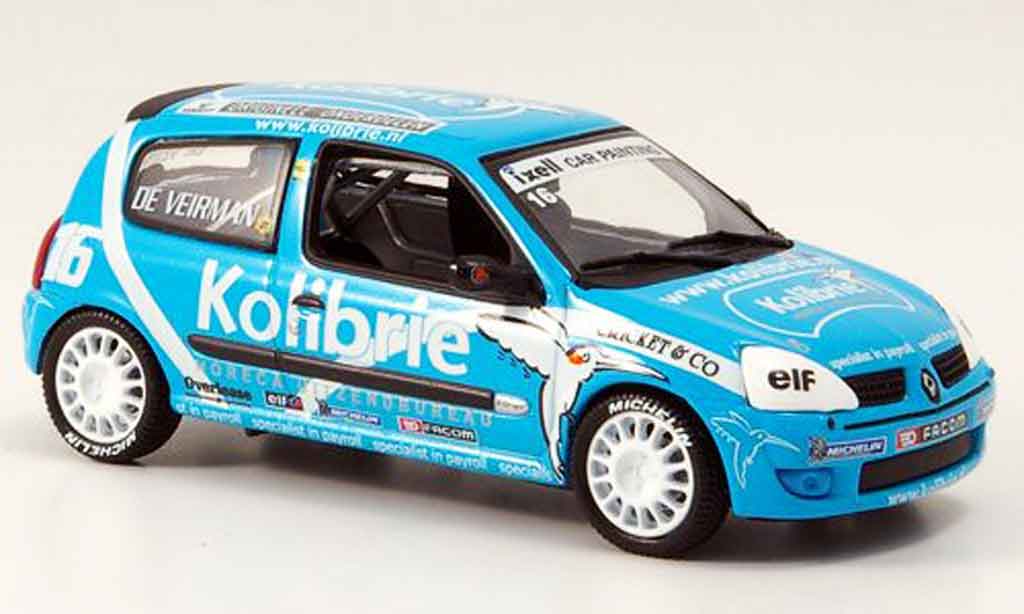 Renault Clio Cup 1/43 Eagle Cup sport no.16 kolibrie modelauto
