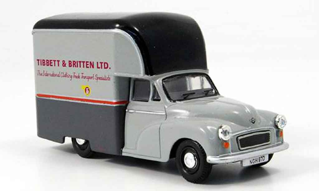 Morris Minor 1/43 Oxford Gown Tibbett & Britten Ltd. Hochdachkasten modelauto