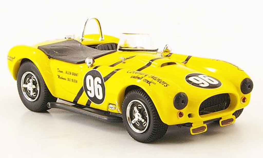 Shelby Ac Cobra 1/43 Bang No.96 Allen Grant Riverside 1963 modelauto